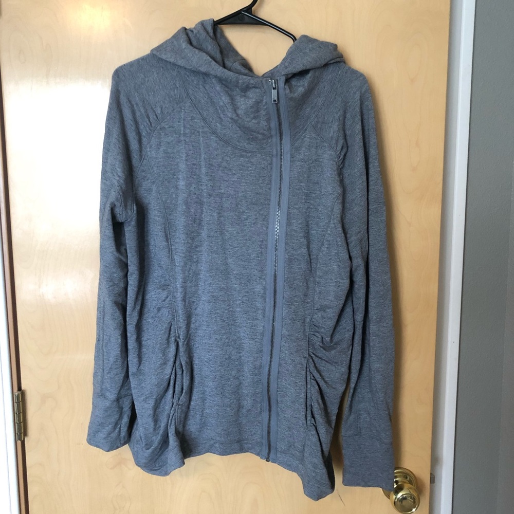 Zella asymmetrical full zip hoodie